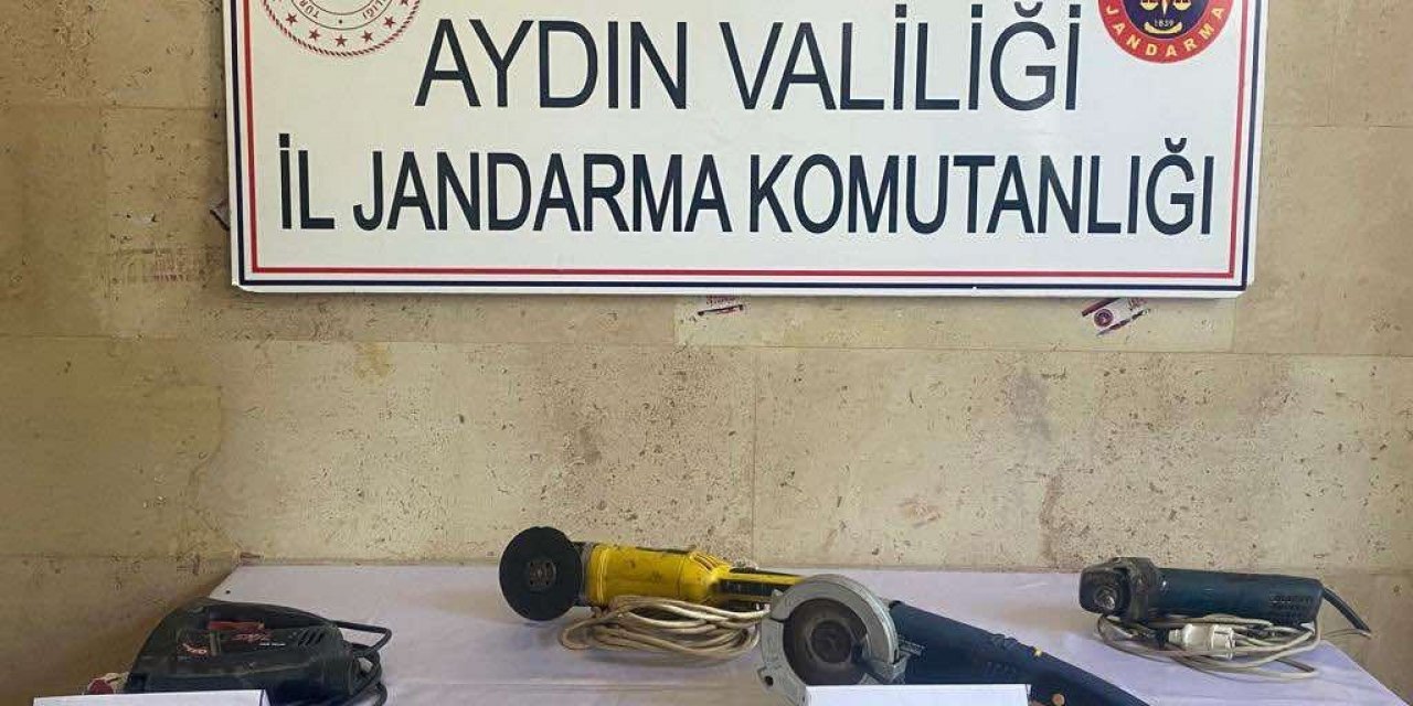 Bağ evi hırsızları kısa sürede yakalandı