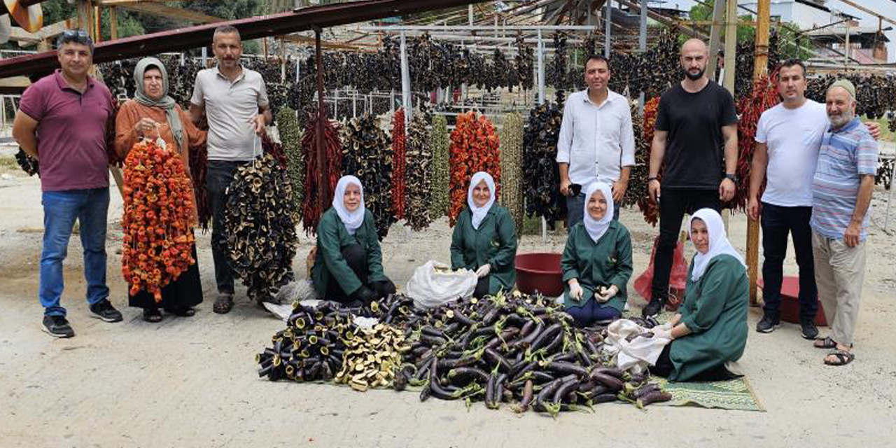 Patlıcan Vadisi’nde renkli görüntüler