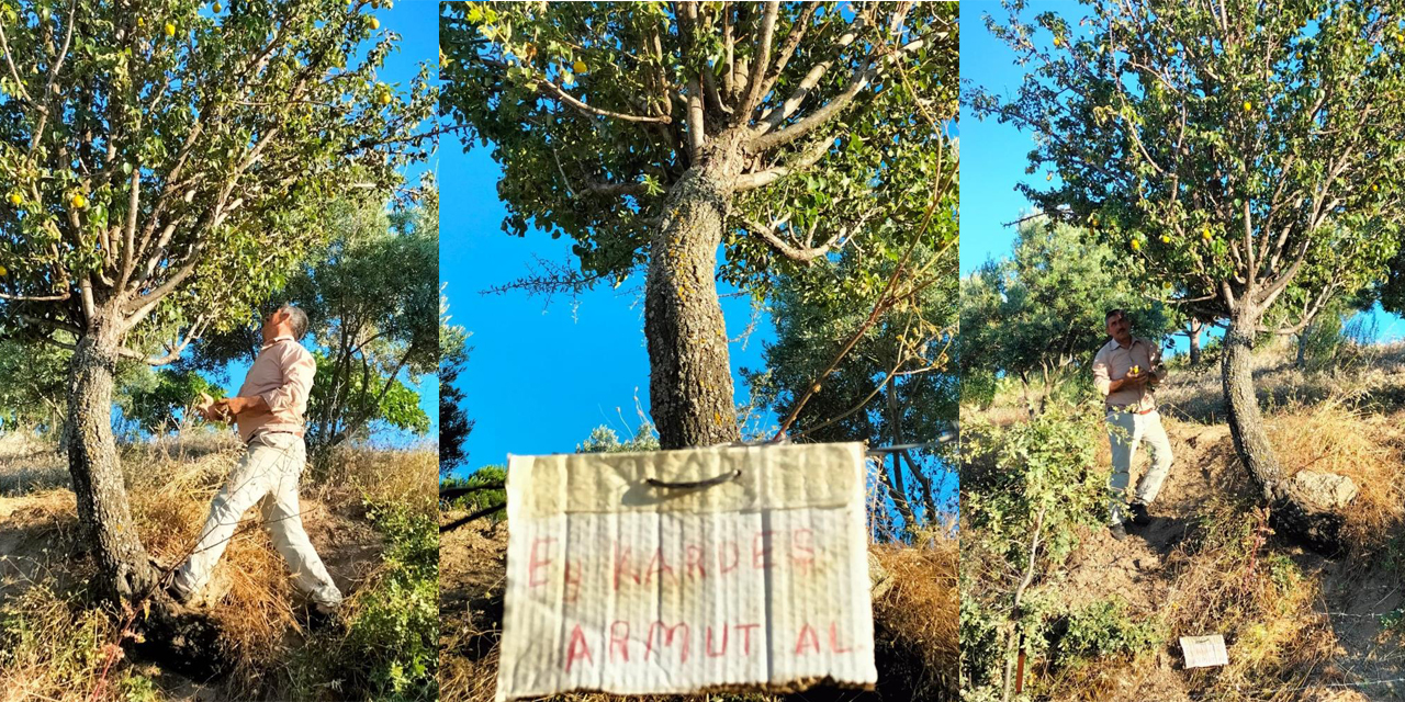 Aydın’da paylaşmanın önemini gösteren not