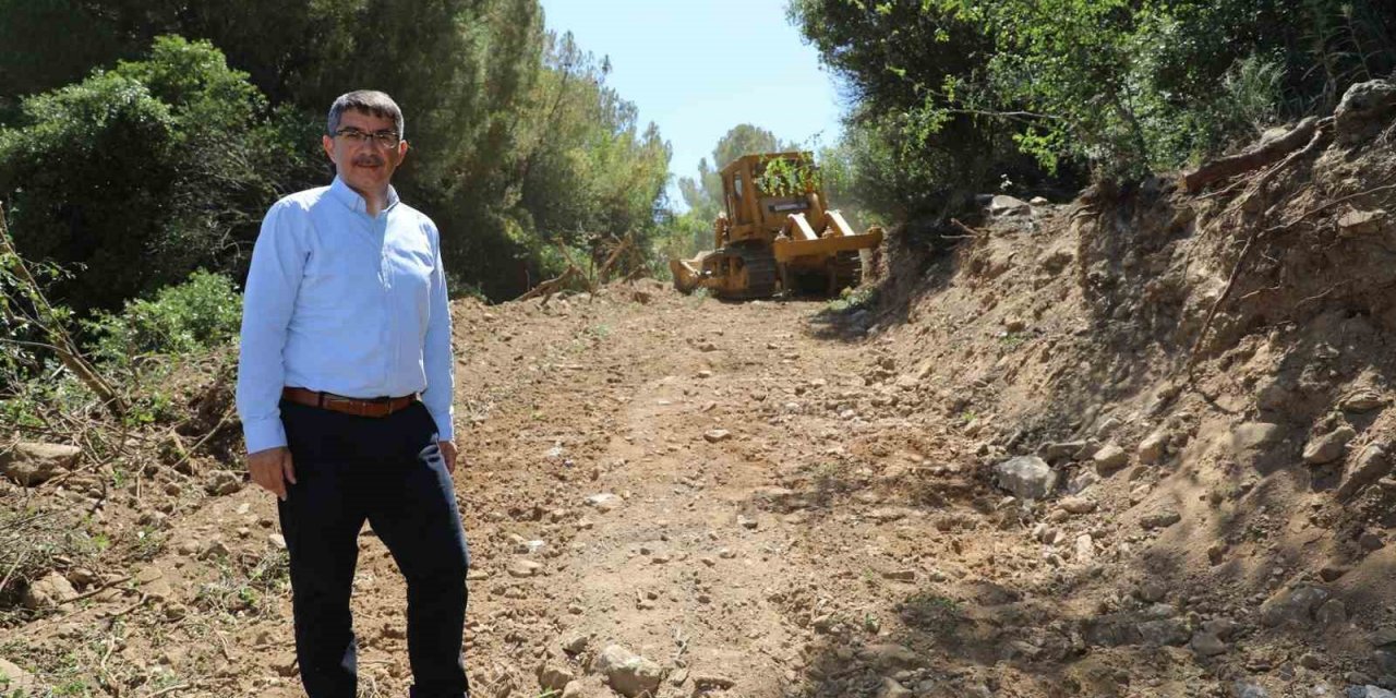 Şehzadeler’e kazandırılacak yeni piknik alanında hummalı çalışma