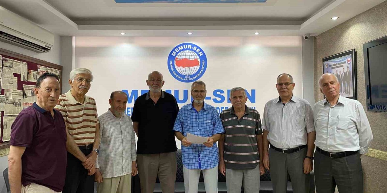 Manisa’da Emekli Memur-Sen’den ’seyyanen zam’ talebi