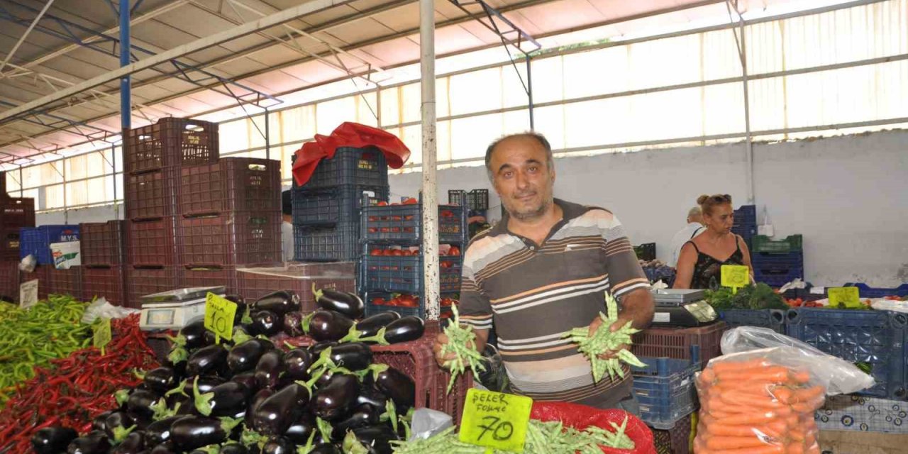 Fethiye pazarında zam şampiyonu ’fasulye’ oldu