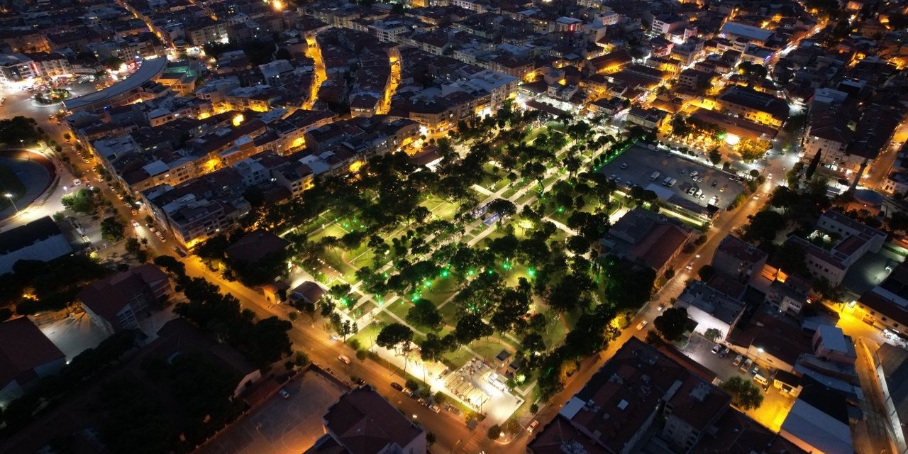 Akhisar’ın ’Central Park’ı tamamlandı