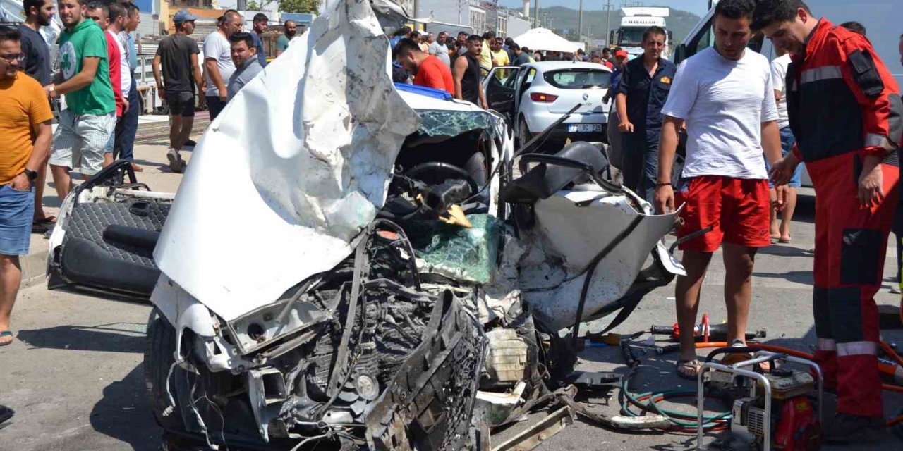 Fethiye’de 4 araçlı trafik kazası: 1 ölü, 5 yaralı