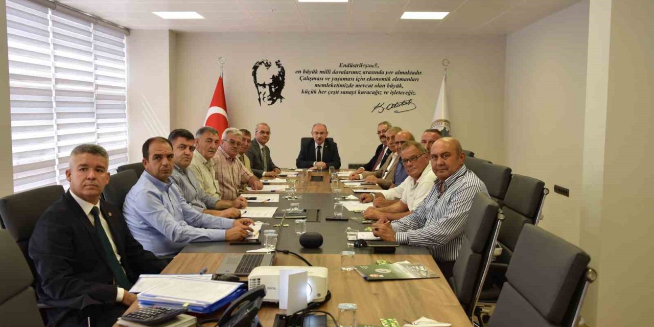 Salihli OSB toplantısında görüşülen maddeler karara bağlandı