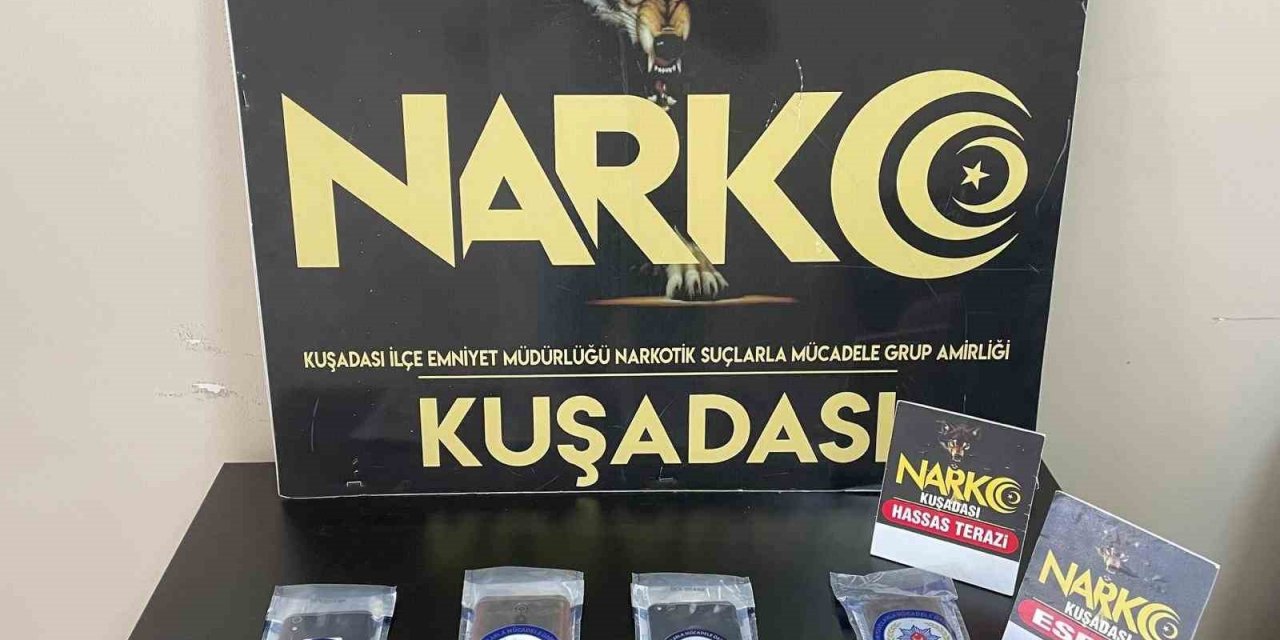 Kuşadası Emniyeti uyuşturucuya geçit vermiyor