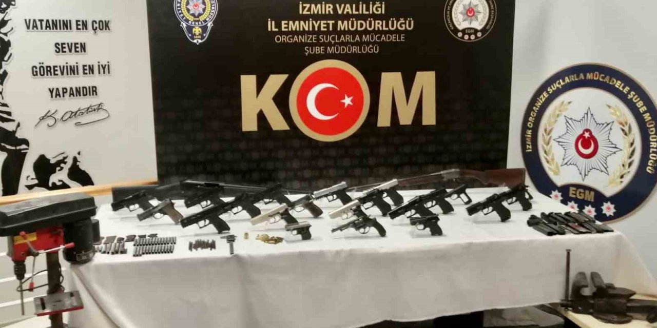 Yasadışı silah imal edenlere geçit yok