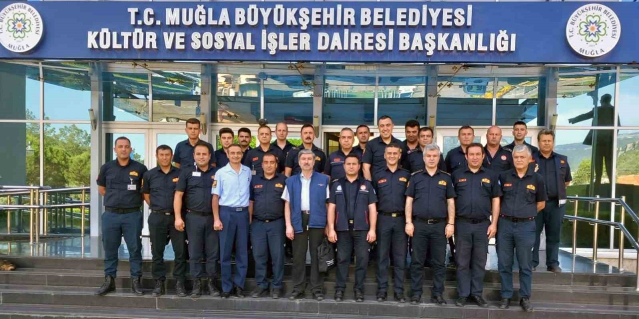 Büyükşehir İtfaiyesi’ne yangın sonrası olay yeri inceleme eğitimi