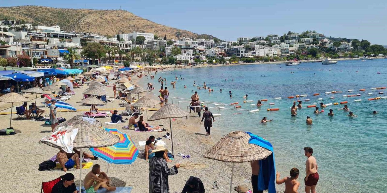 Bodrum’da çöl sıcakları