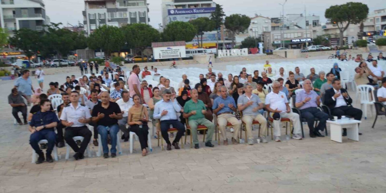 Didim’de 15 Temmuz Demokrasi ve Milli Birlik Günü meydanda kutlandı