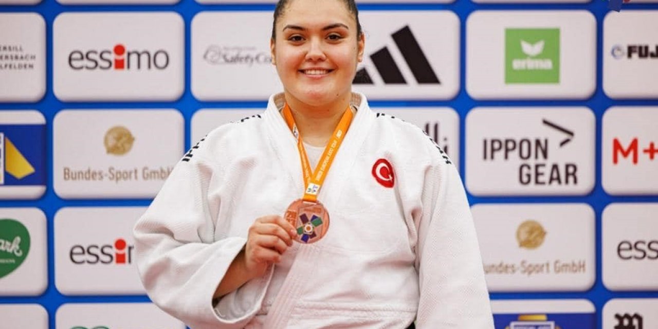 Manisalı judocu, Avrupa üçüncüsü oldu
