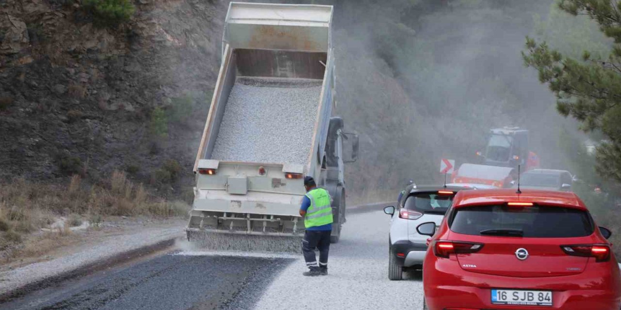 Datça Mesudiye yolu tamamlandı