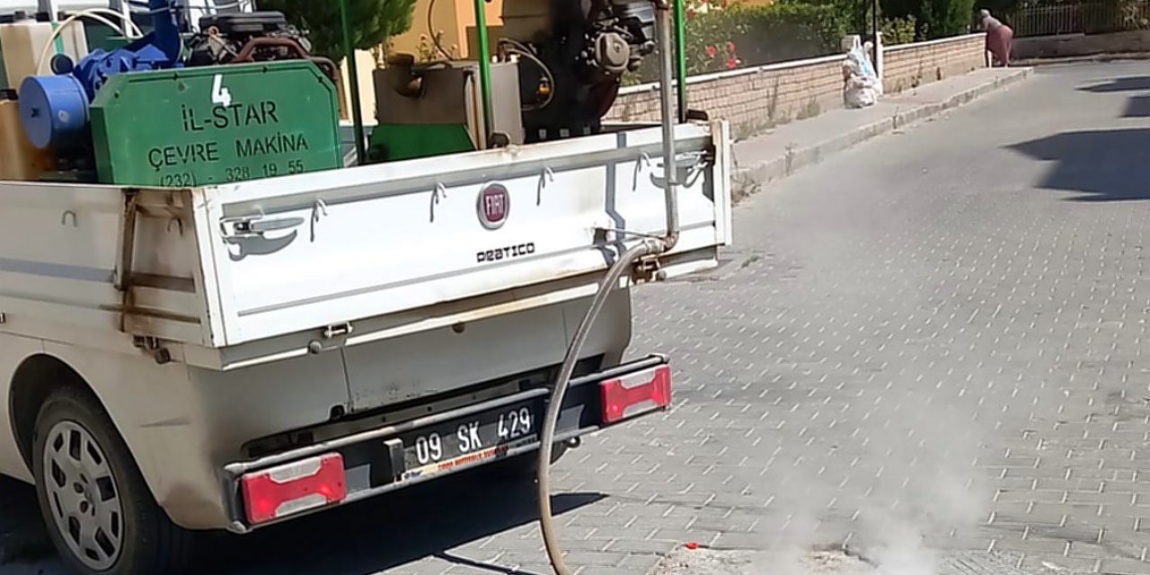 Söke’de Termal Sisleme ile haşere ve uçkun mücadelesine yoğunluk verildi