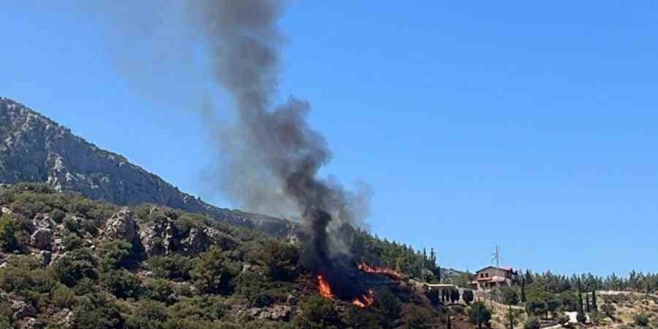 Datça’da orman yangını
