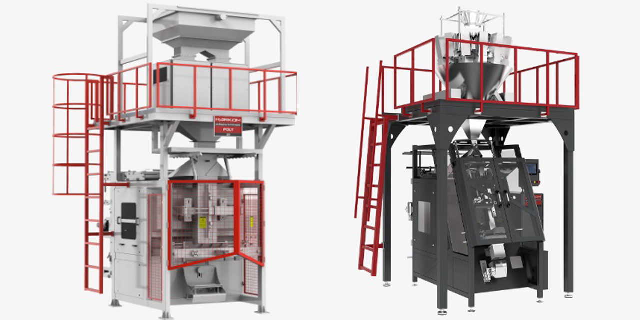 Dikey tip tam otomatik paketleme makinaları