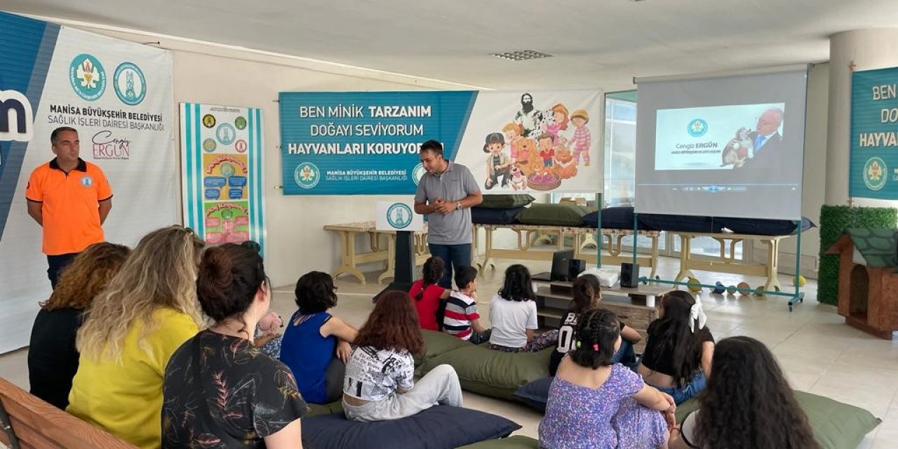 Koruma altındaki çocuklar hayvan dostlarıyla harika bir gün geçirdi