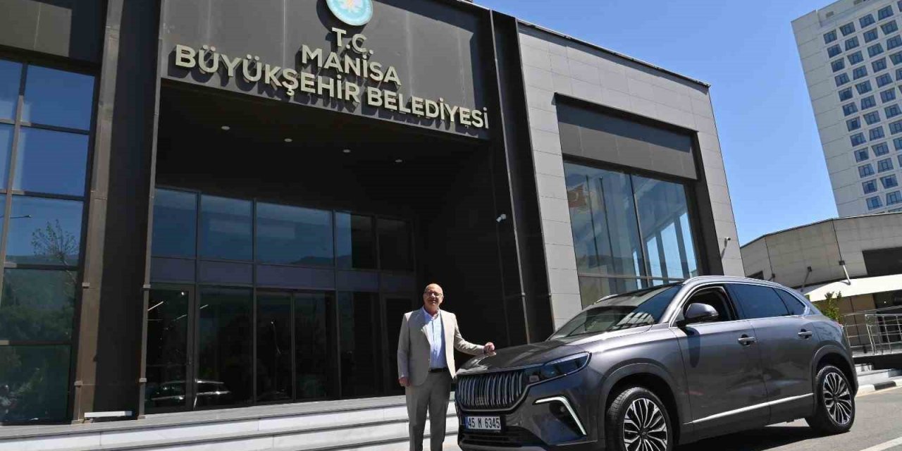 Manisa Büyükşehir Belediyesi filosuna TOGG geldi