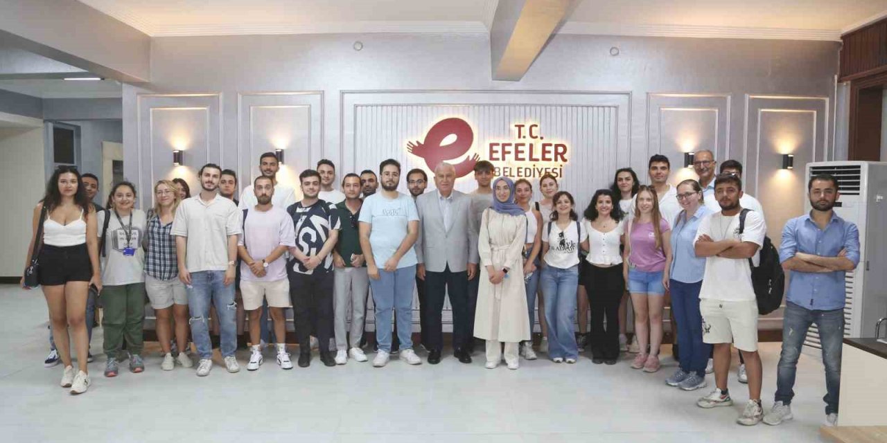 Başkan Atay, tıp öğrencilerini ağırladı