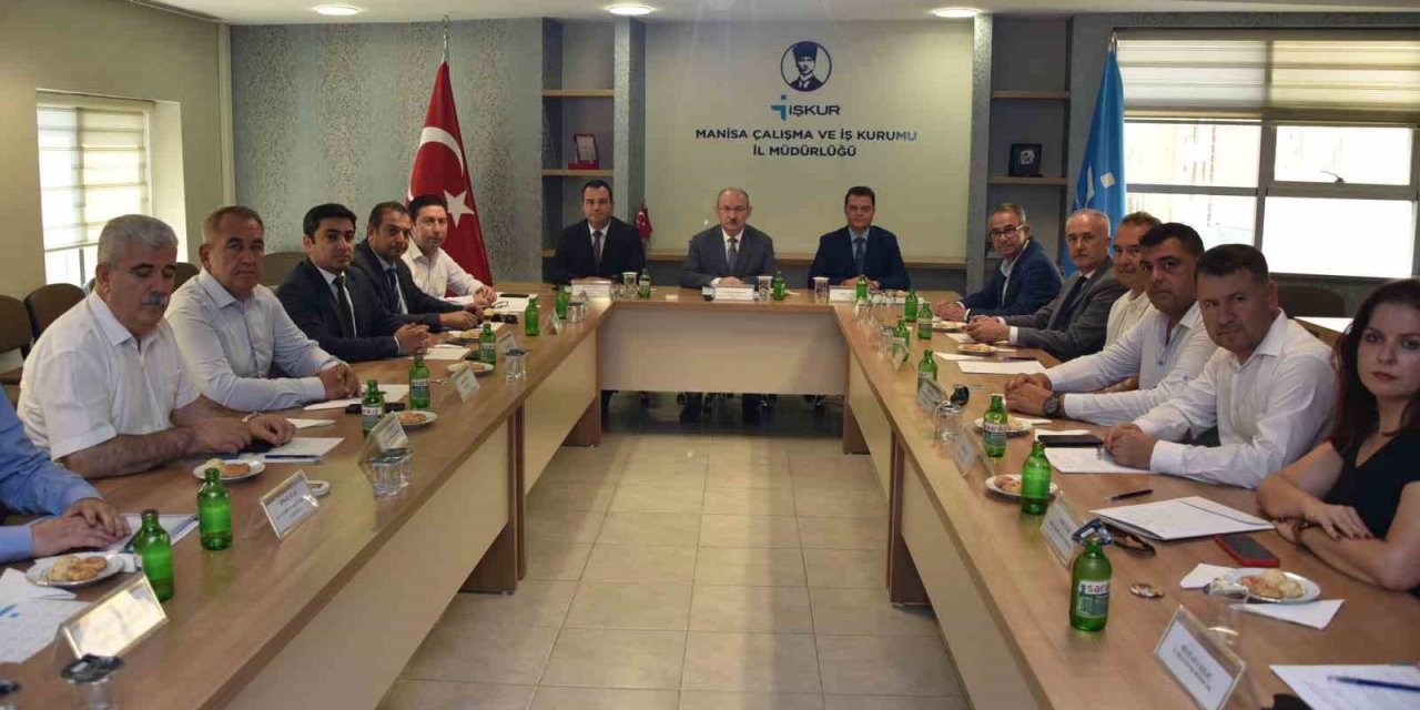 Manisa’da İl İstihdam Kurulu Toplantısı gerçekleştirildi