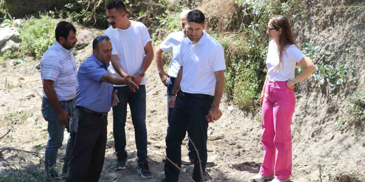 Söke Belediyesi Savuca Deresi’ne el attı