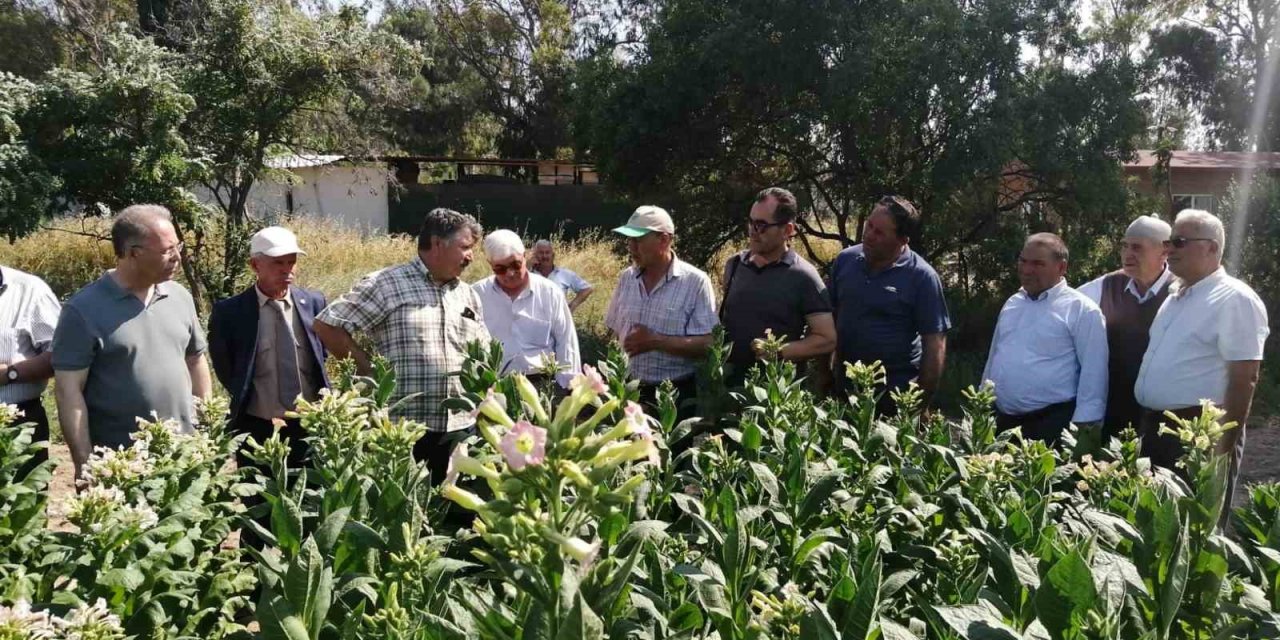 Çiftçiler tasarruflu su kullanımı konusunda bilgilendirildi