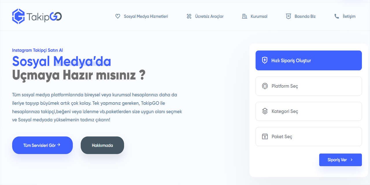 Takipgo’nun yüksek etkileşimli beğeni paketleri ile yükselin