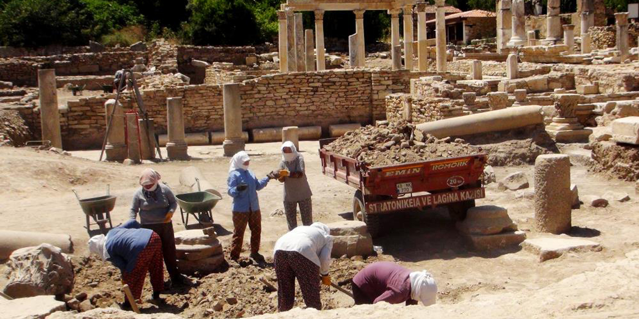 45 derece sıcakta tarihe dokunuş