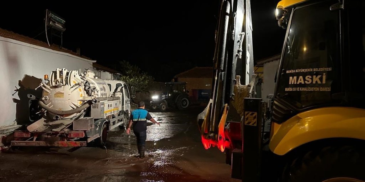 MASKİ’den Akhisar’da ana boru arızasına anında müdahale