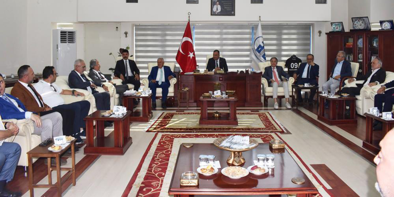 Aydın Ticaret Borsası, TÜRKONFED ve GESİFED heyetini ağırladı