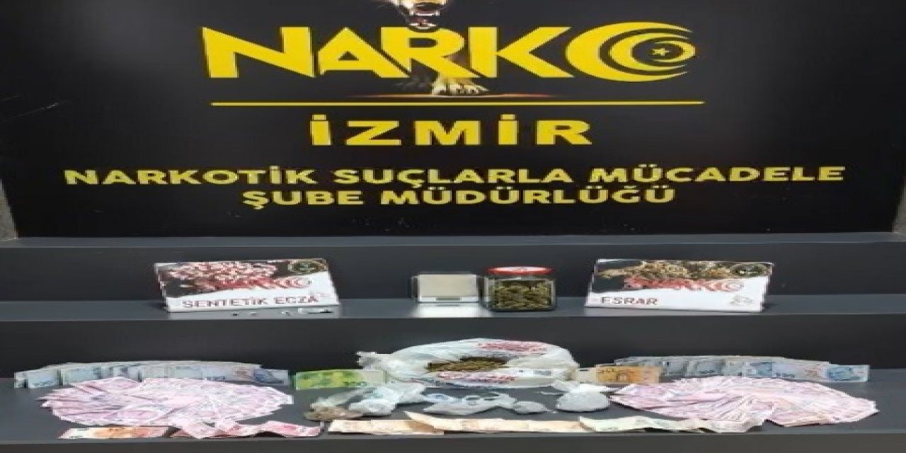 İzmir’de uyuşturucu operasyonu: 4 tutuklama