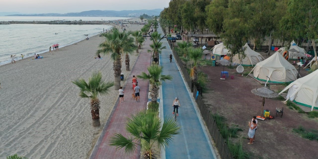 Aydın Büyükşehir Belediyesi’nin sahil yolları beğeni topluyor