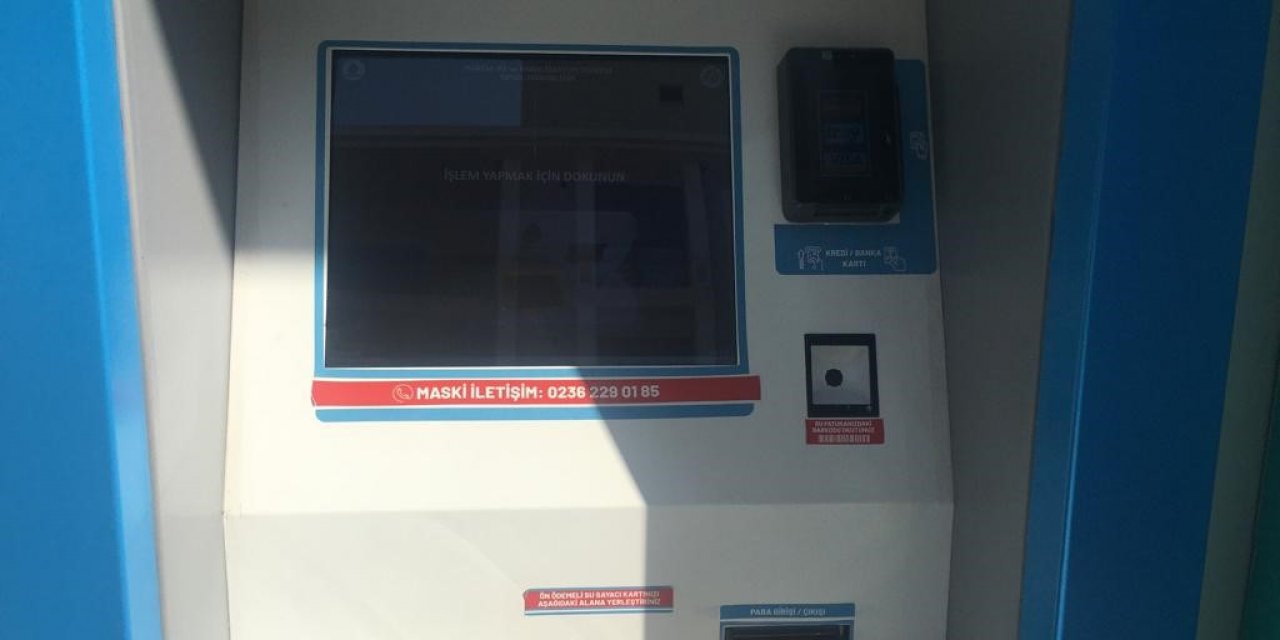 MASKİ MATİK cihazlarına nakit ödeme özelliği ekleniyor