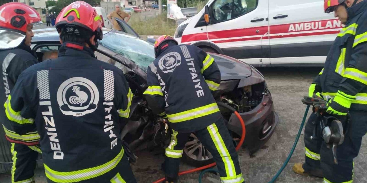 Denizli’de son 1 haftada 167 trafik kazası meydana geldi
