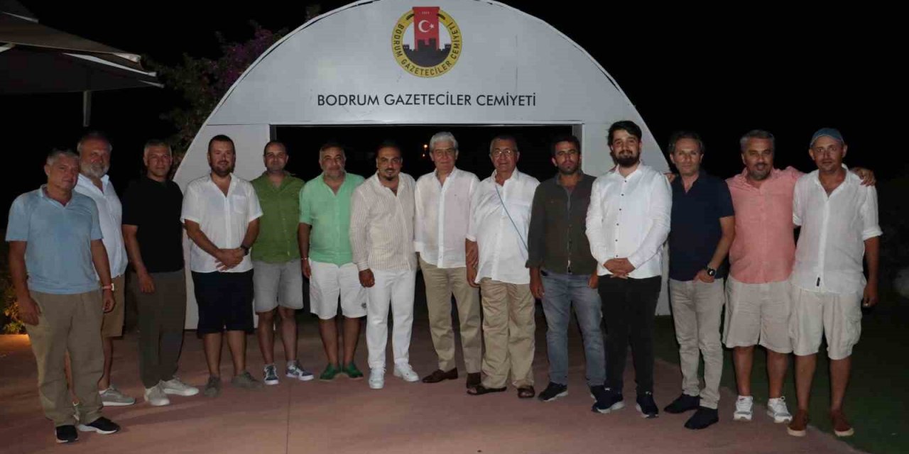 Bodrum’da basın mensupları bir araya geldi