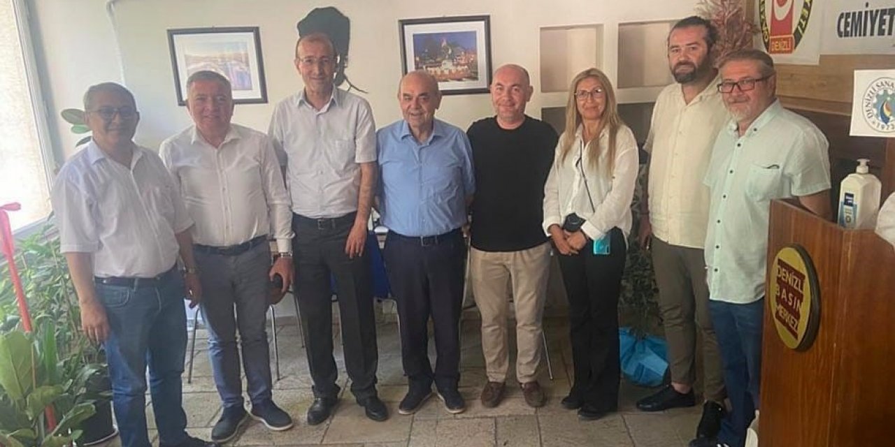 Honaz Belediye Başkanı Kepenek, Basın Bayramında DGC ’yi ziyaret etti