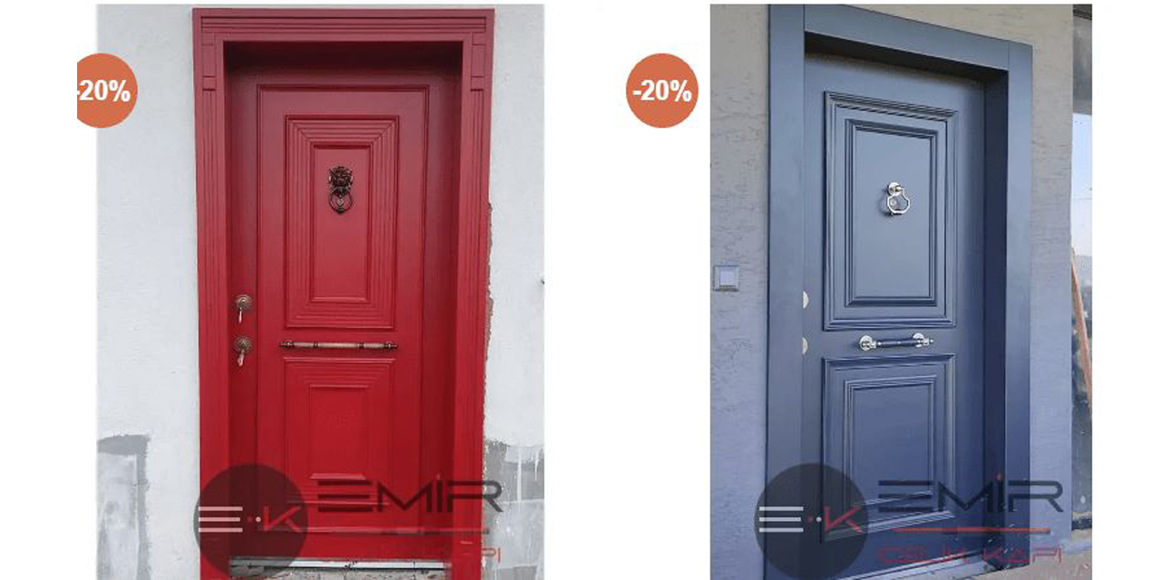 Üst segment lüks çelik kapı satın al