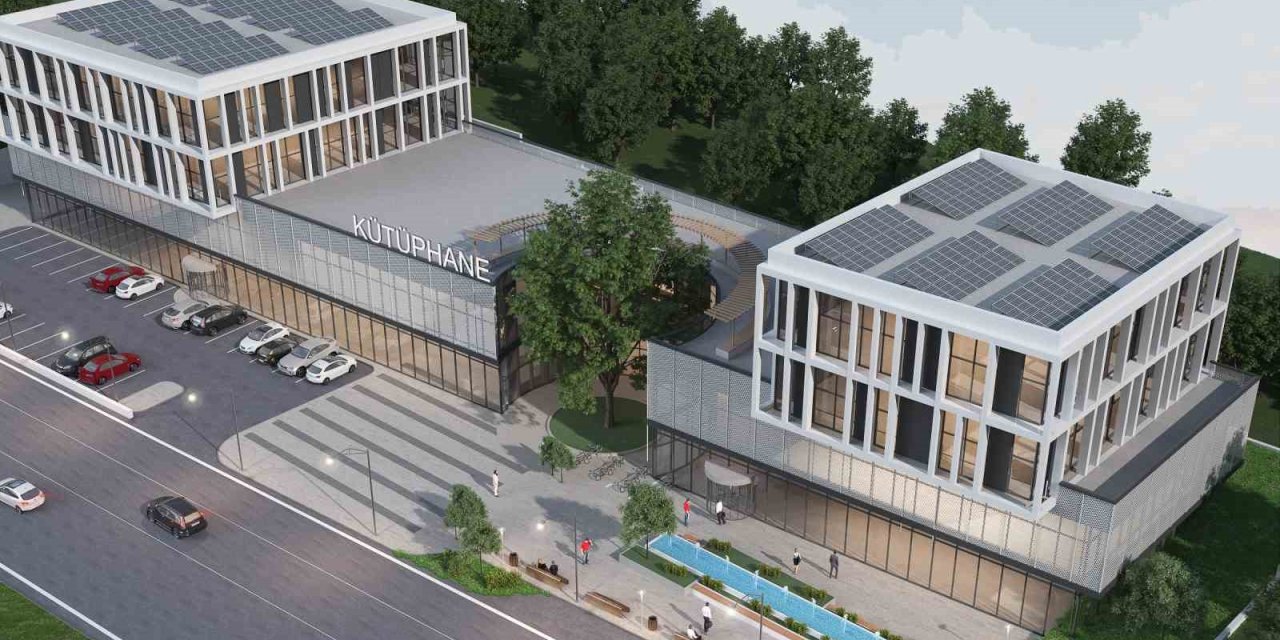 Menemen’e dev kütüphane