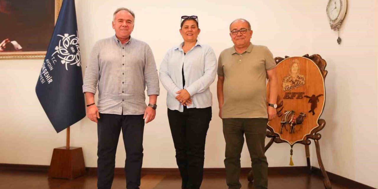 Aydın Büyükşehir Belediye Başkanı Çerçioğlu, Saatçı ve Öndeş’i ağırladı