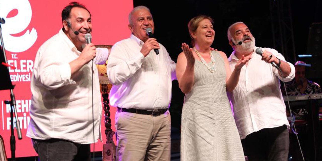 Efelerli vatandaşlar açık havada sanata doydu