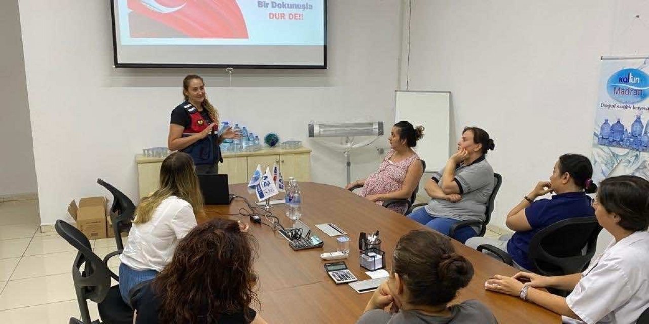 Jandarmadan Çine’de KADES bilgilendirmesi