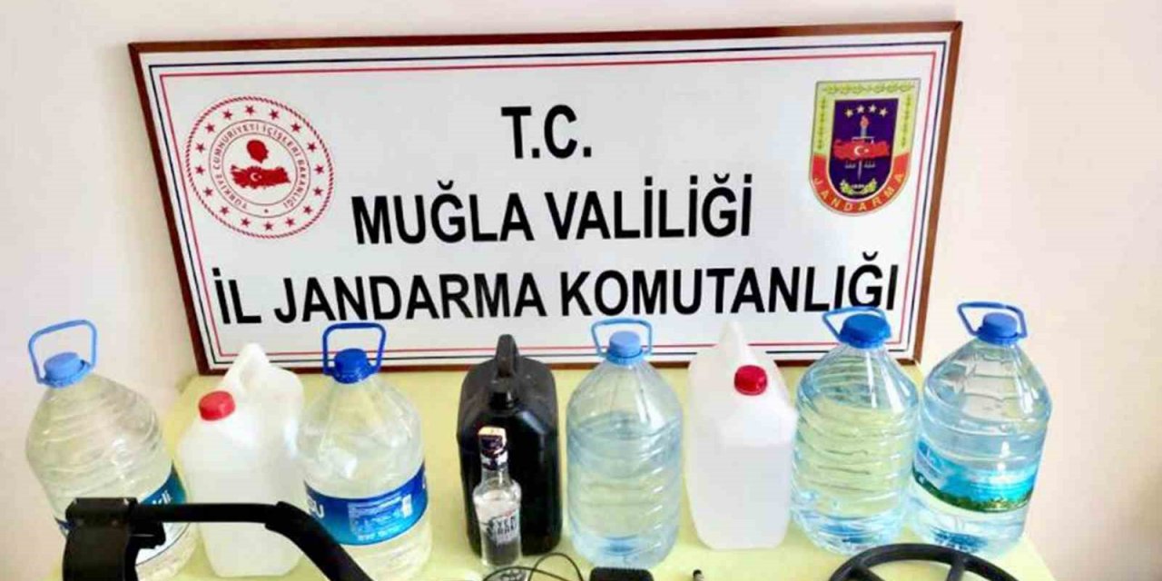 Ula’da sahte alkol operasyonu