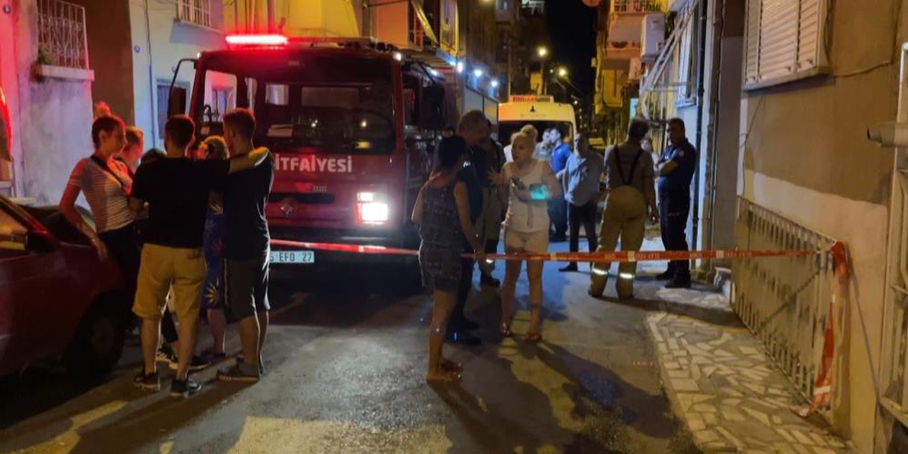 Alevlerin arasında kalarak hayatını kaybetti