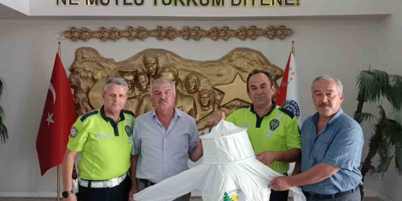 Jandarma ve Polise arılardan korunma ekipmanı