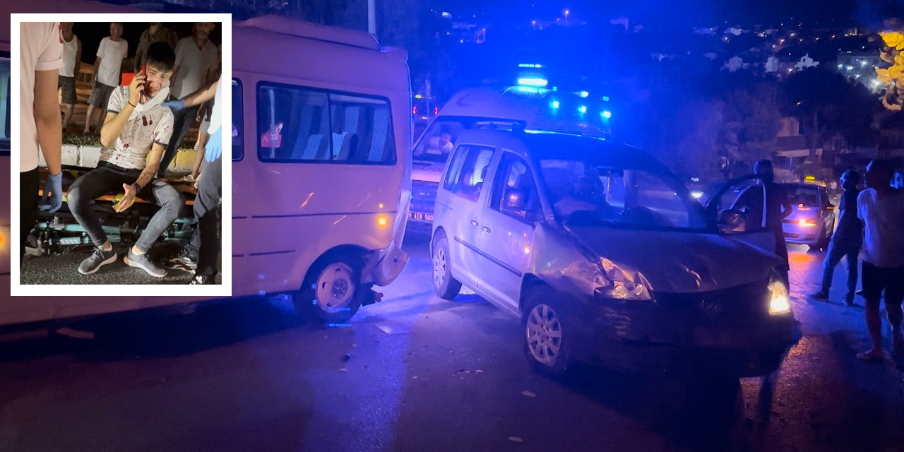 Kazada yaralanan sürücü telefonla babasını arayıp ağlayarak özür diledi