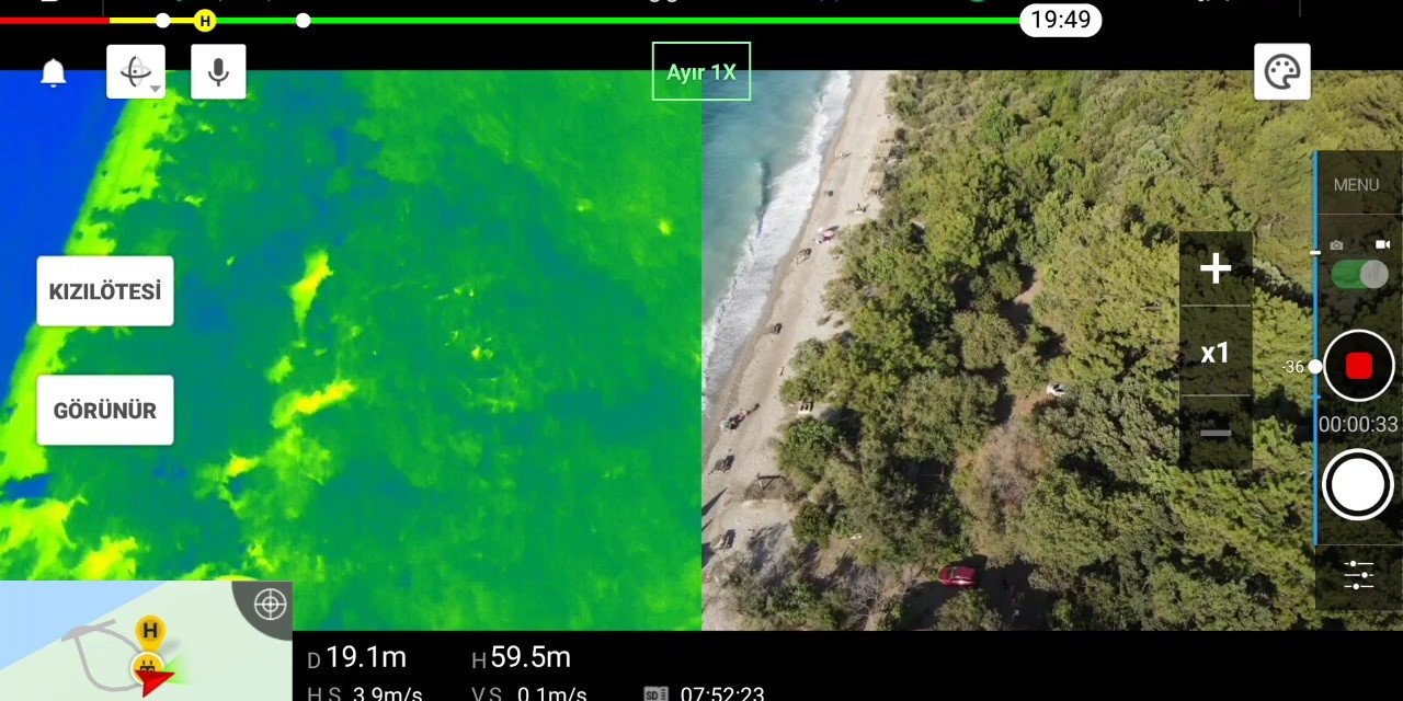 Milli park dronlar ile korunuyor