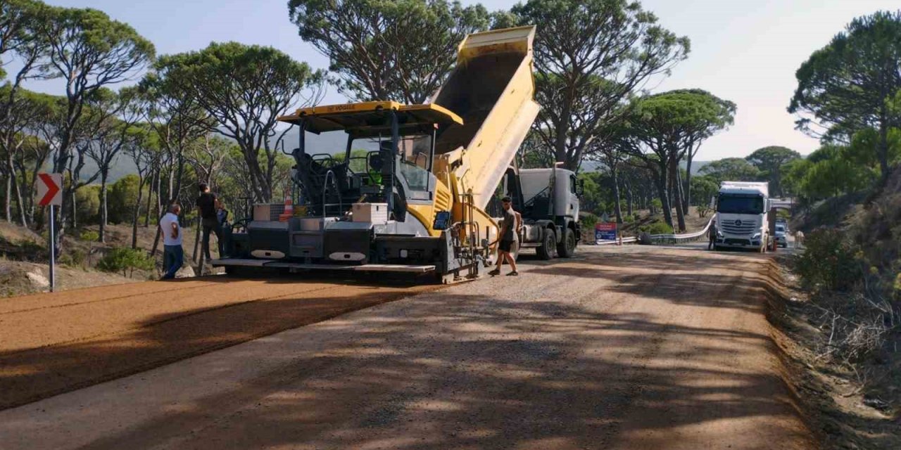 Büyükşehir 2023 yılı asfalt programına devam ediyor