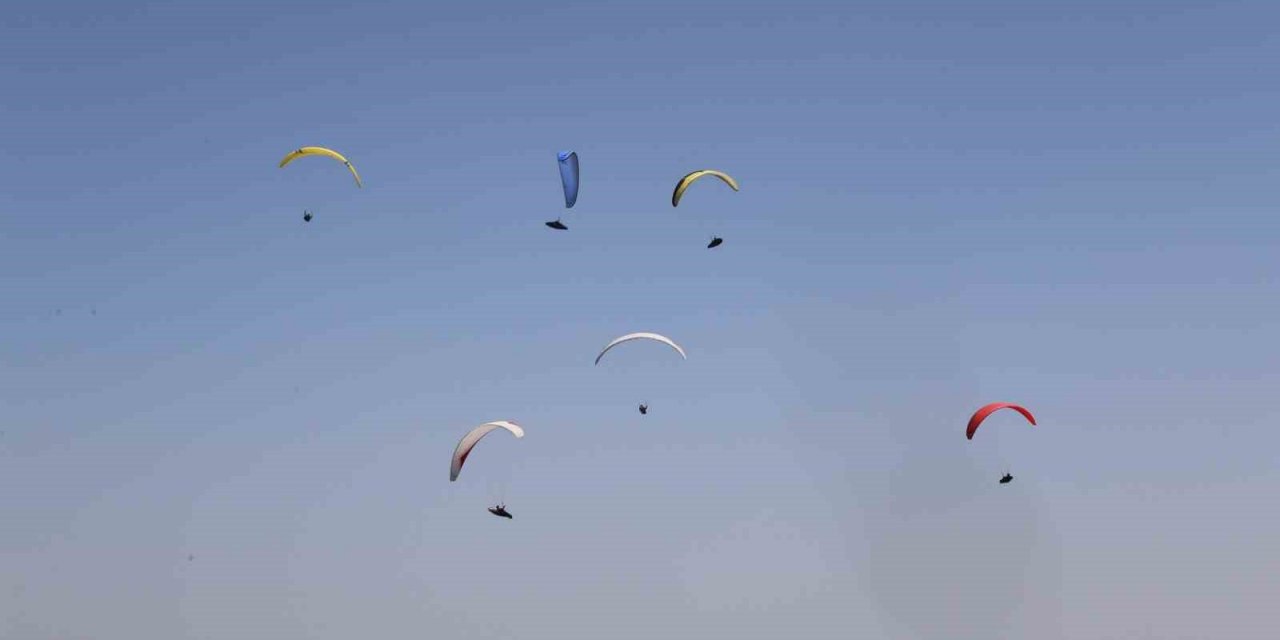 Çameli semalarındaki görsel şölen sona erdi