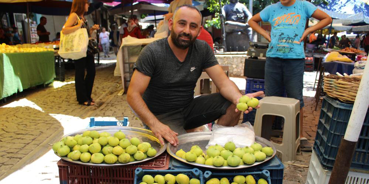 Sezonun ilk inciri pazar tezgahlarında yerini aldı