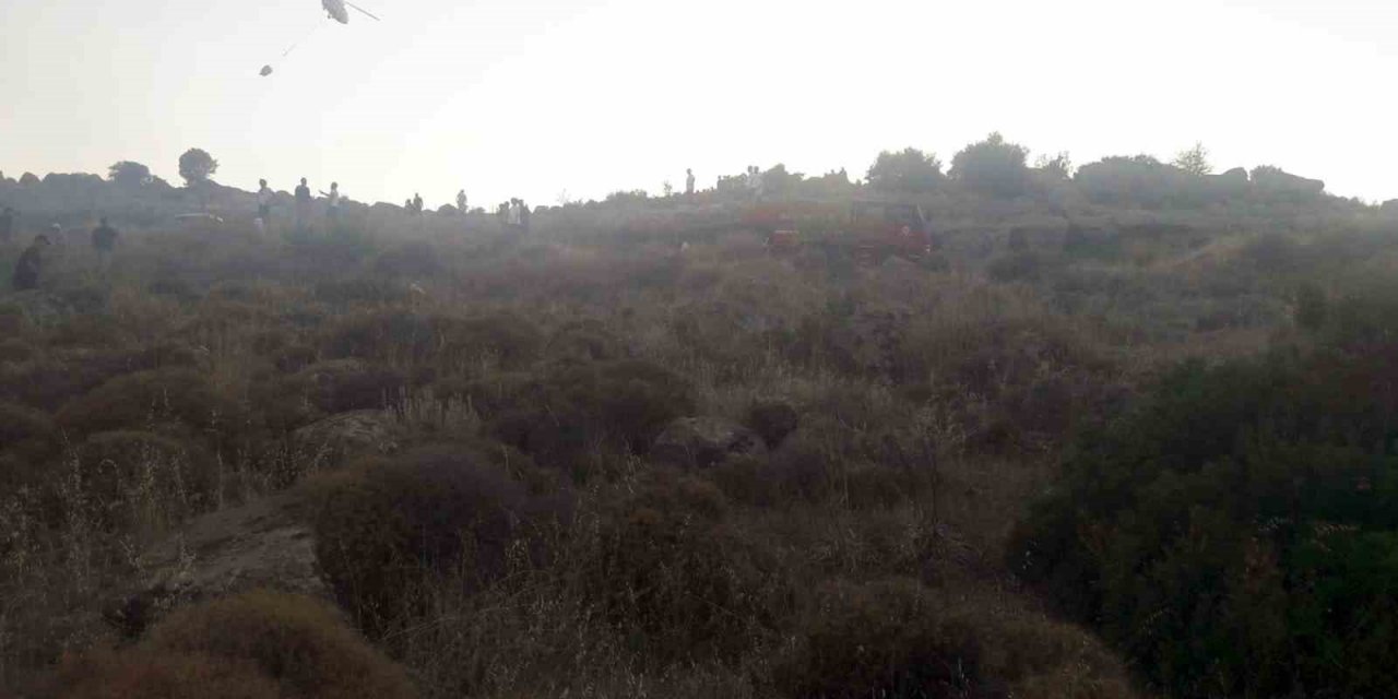 Bodrum Türkbükü yangını kontrol altına alındı