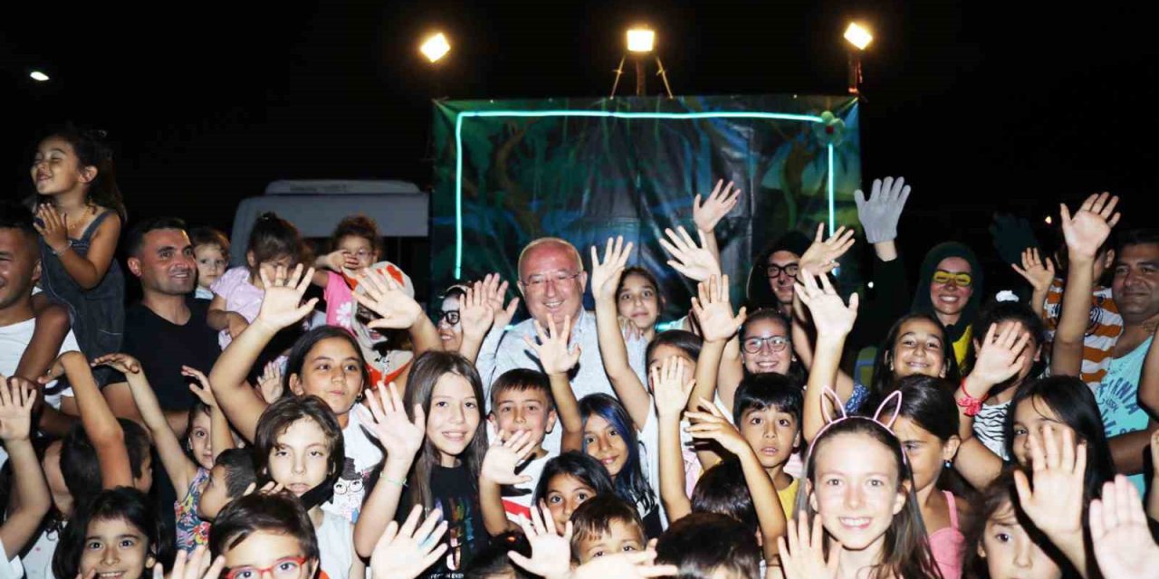 Çocuklardan müzikli oyuna yoğun ilgi